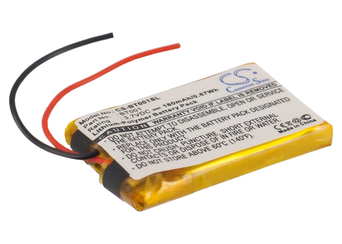 3.7V 180mAh/0.67Wh Li-Polymer GPS/Navigator Battery for Globalsat