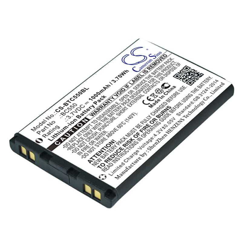 CS-BTC550BL Replacement Battery – Compatible with IC5500