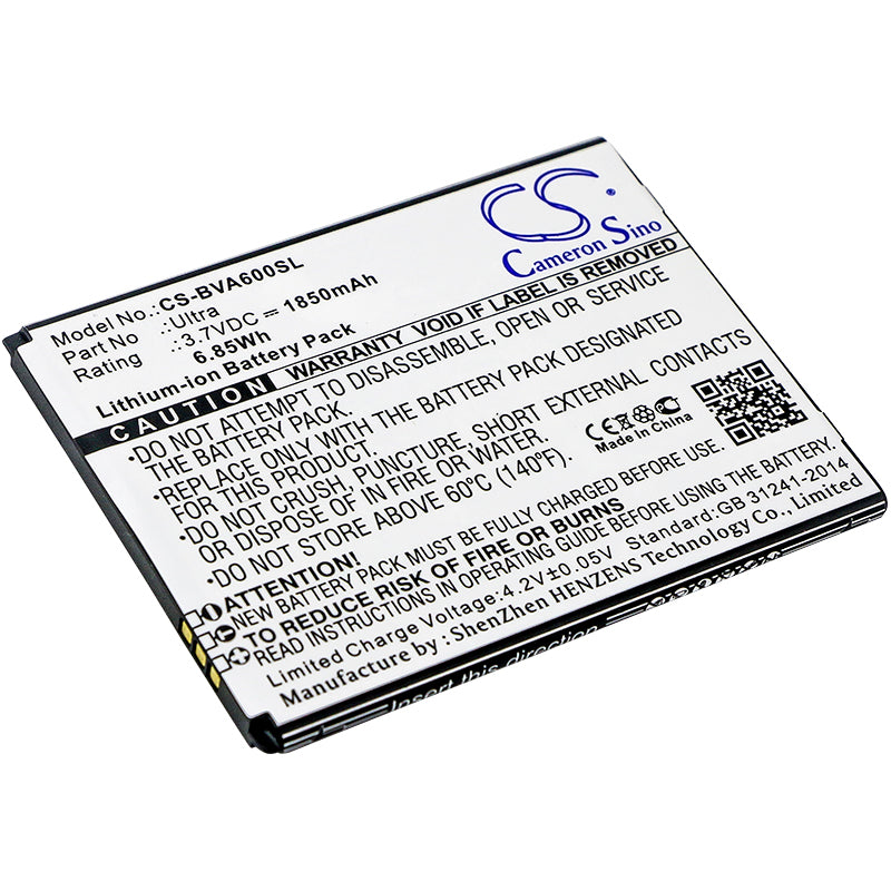 CS-BVA600SL Replacement Battery – Compatible with A6, Ultra