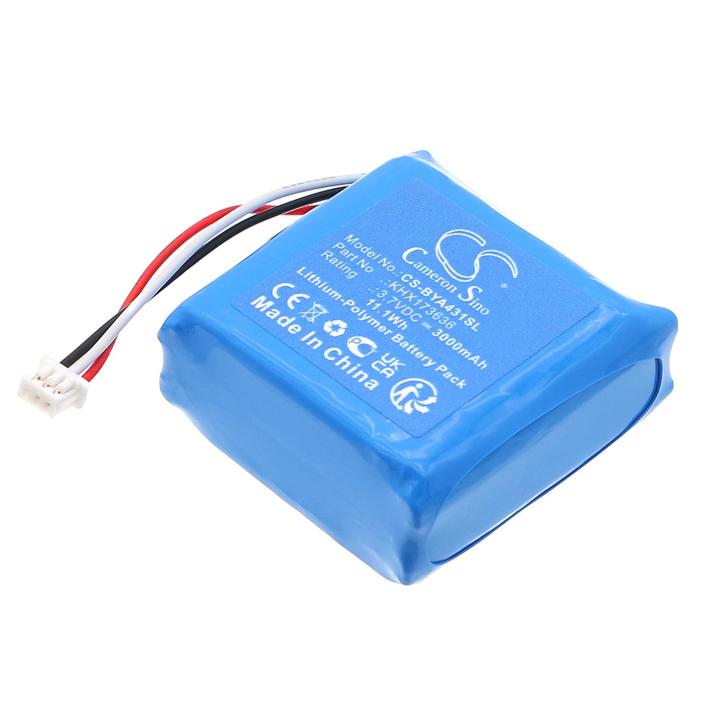 CS-BYA431SL Replacement Battery – Compatible with A014429, A014431, A014433, Babyphone YOO Go+ HD, Babyphone YOO Roll