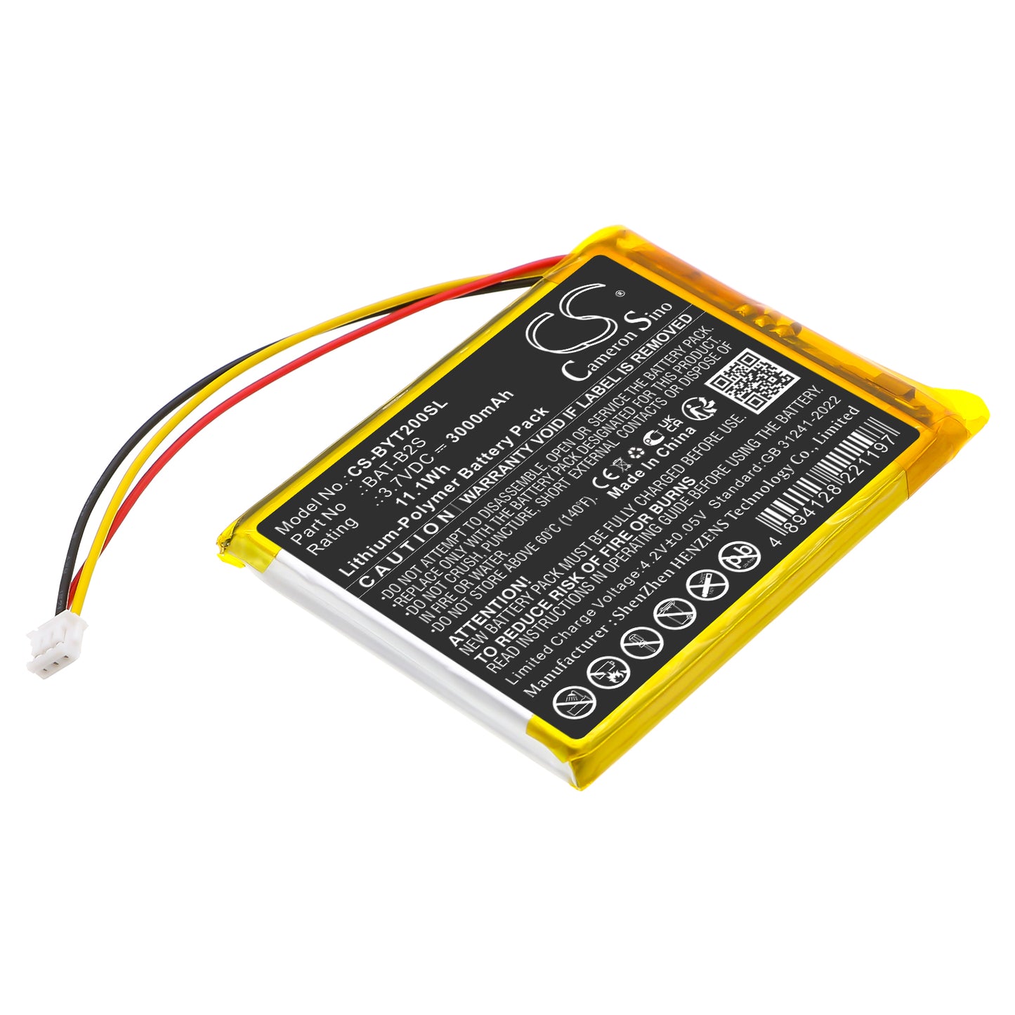 CS-BYT200SL Replacement Battery – Compatible with Ainanny