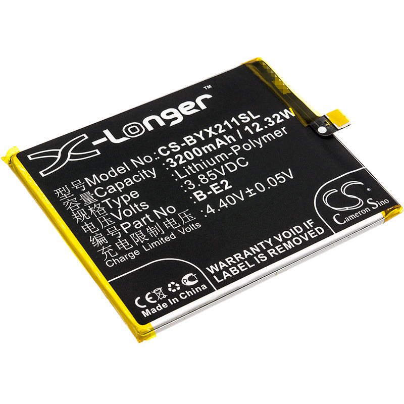 3.85V 3200mAh/12.32Wh Li-Polymer Mobile/SmartPhone Battery for VIVO