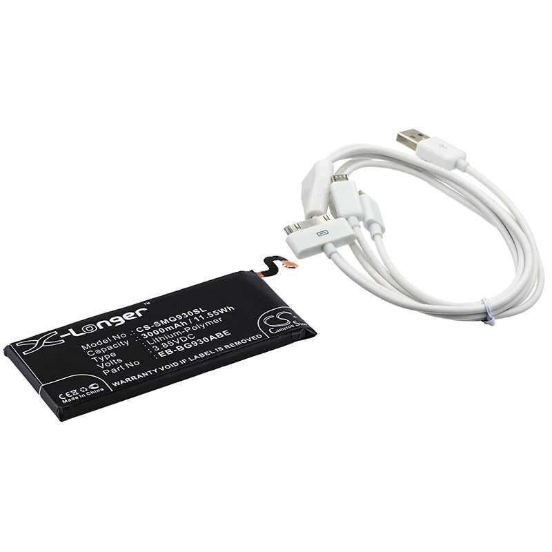 CS-CB035 Replacement Battery – Compatible with Galaxy S7, Galaxy S7 Duos, Galaxy S7 XLTE, Hero, SM-G9308, SM-G930A, SM-G930F, SM-G930P, SM-G930R4, SM-G930T, SM-G930V