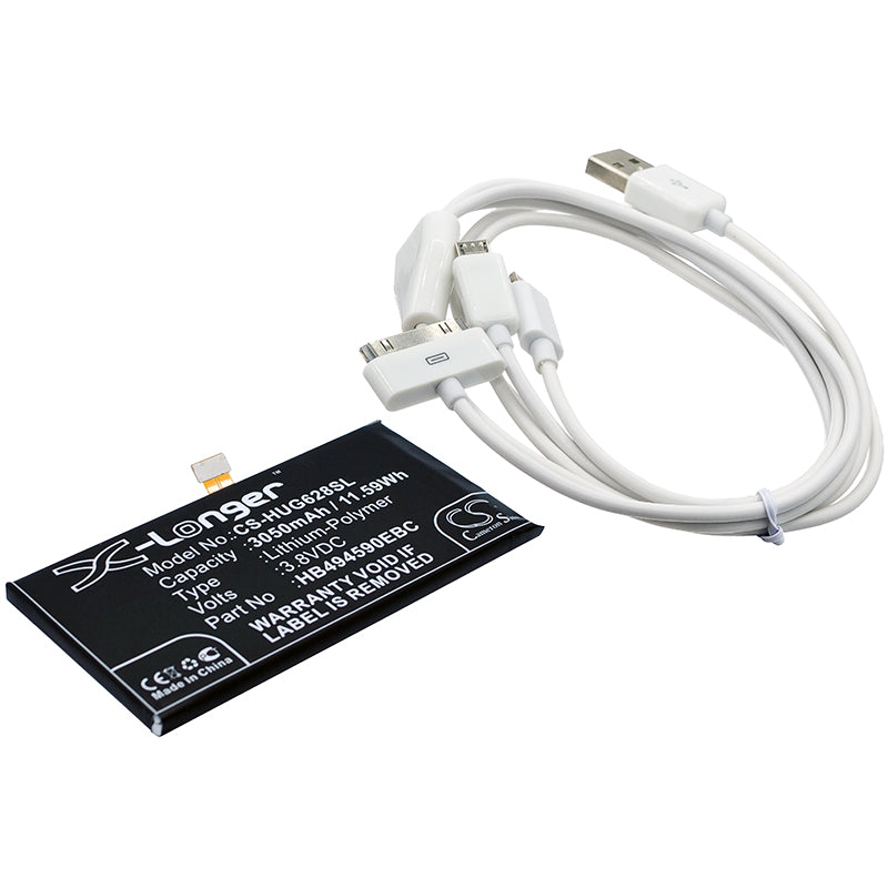 CS-CB044 Replacement Battery – Compatible with Ascend G620S, Ascend G620S-L02, Ascend G620S-L03, Ascend G628, Ascend G628-TL00, Honor 7, PLK-UL00