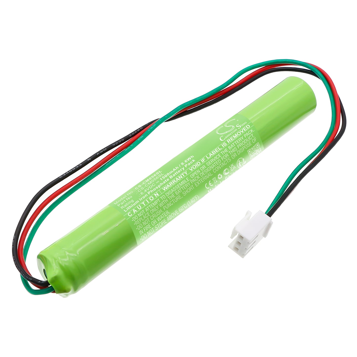 CS-CM056SL Replacement Battery – LiFePO4 6.4 1500mAh / 9.6Wh