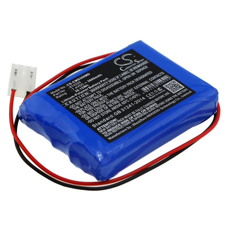 CS-CMS300MD Replacement Battery – Compatible with ECG-300G, ECG300GT