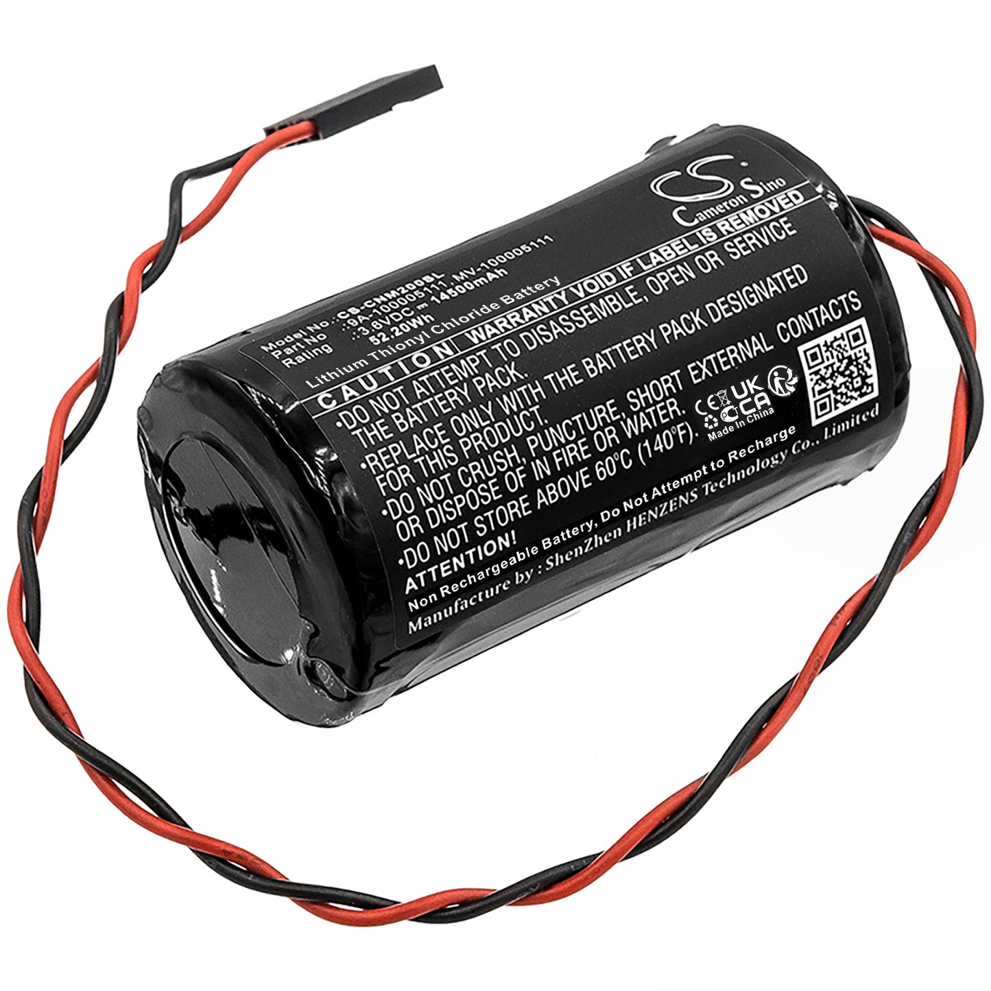 CS-CNM200SL Replacement Battery – Compatible with 700 flow meter