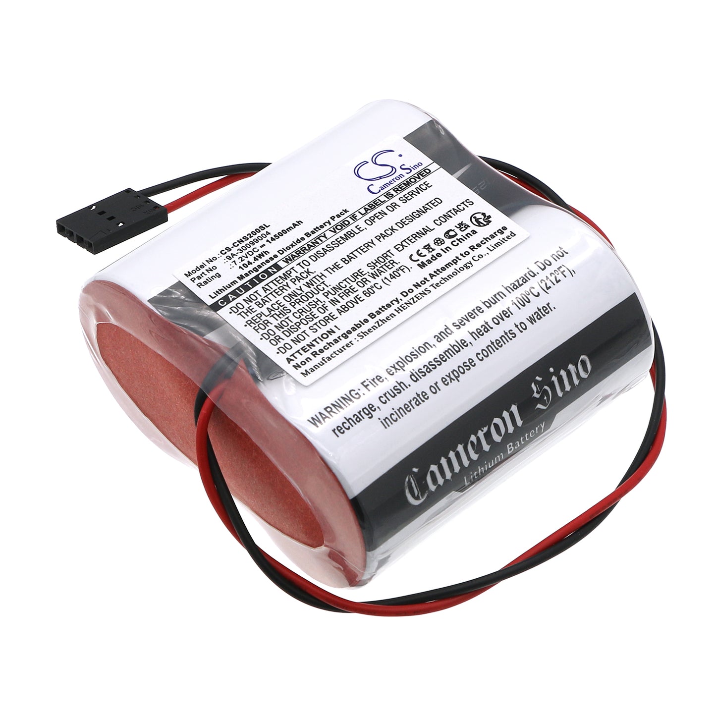 CS-CNS200SL Replacement Battery – Compatible with scanner 2000 flow analyzer
