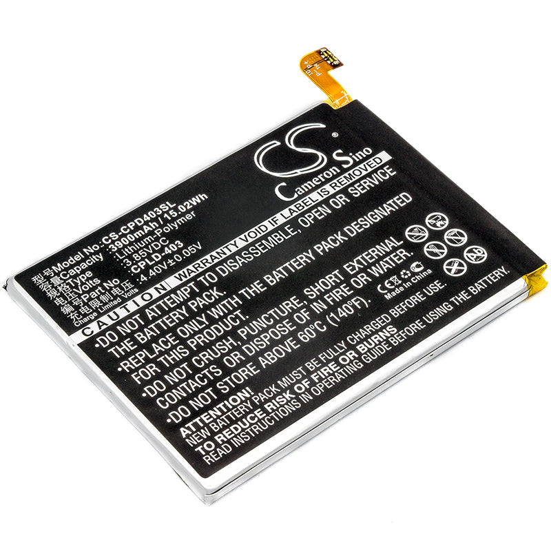 3.85V 3900mAh/15.02Wh Li-Polymer Mobile/SmartPhone Battery for Coolpad