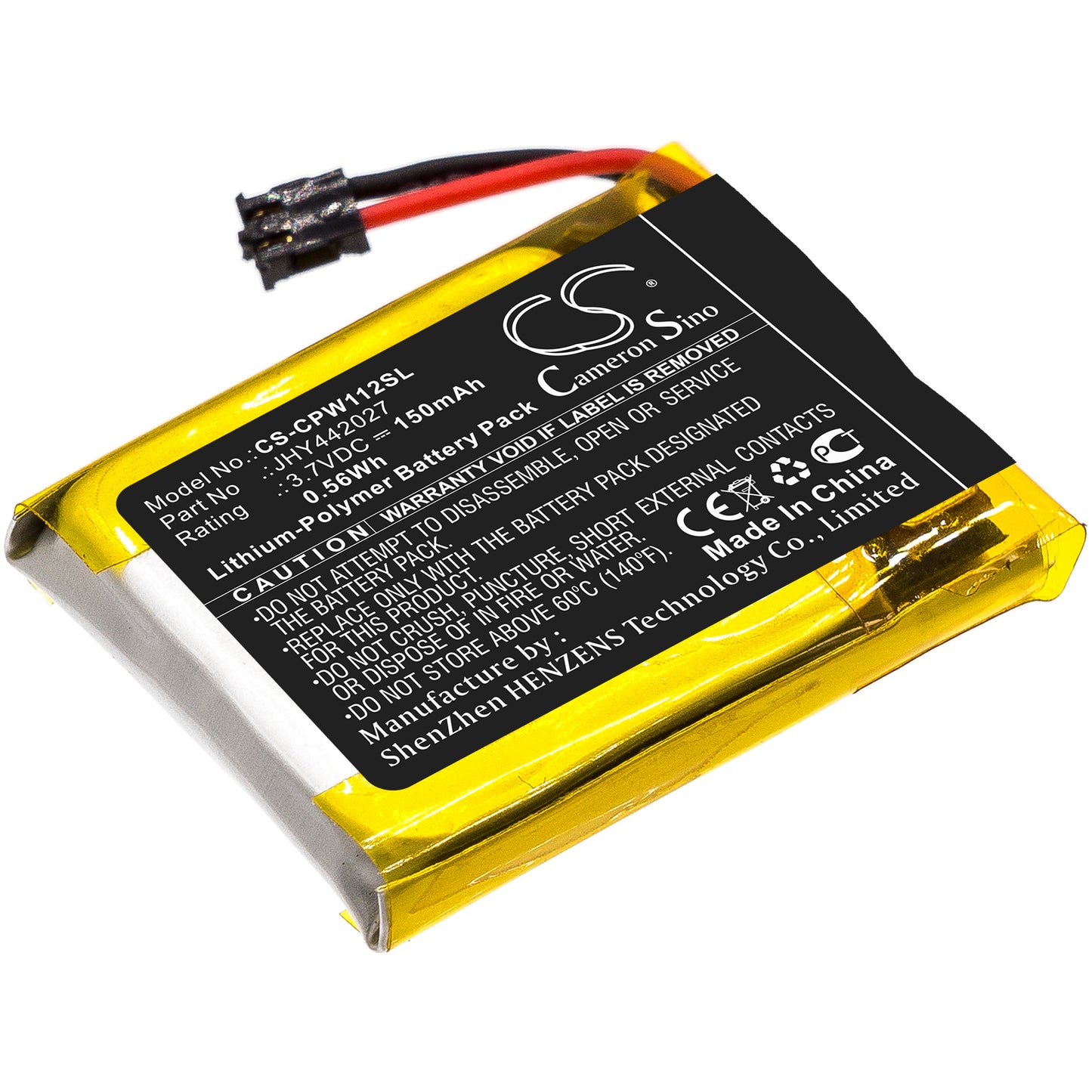CS-CPW112SL Replacement Battery – Compatible with 2WT11R, 2WT11R-SS, 2WT12-SS, P2WT11-SS, Pro RFX T2, Pro RFX-P2WT12, RFX-P2WT12-SS