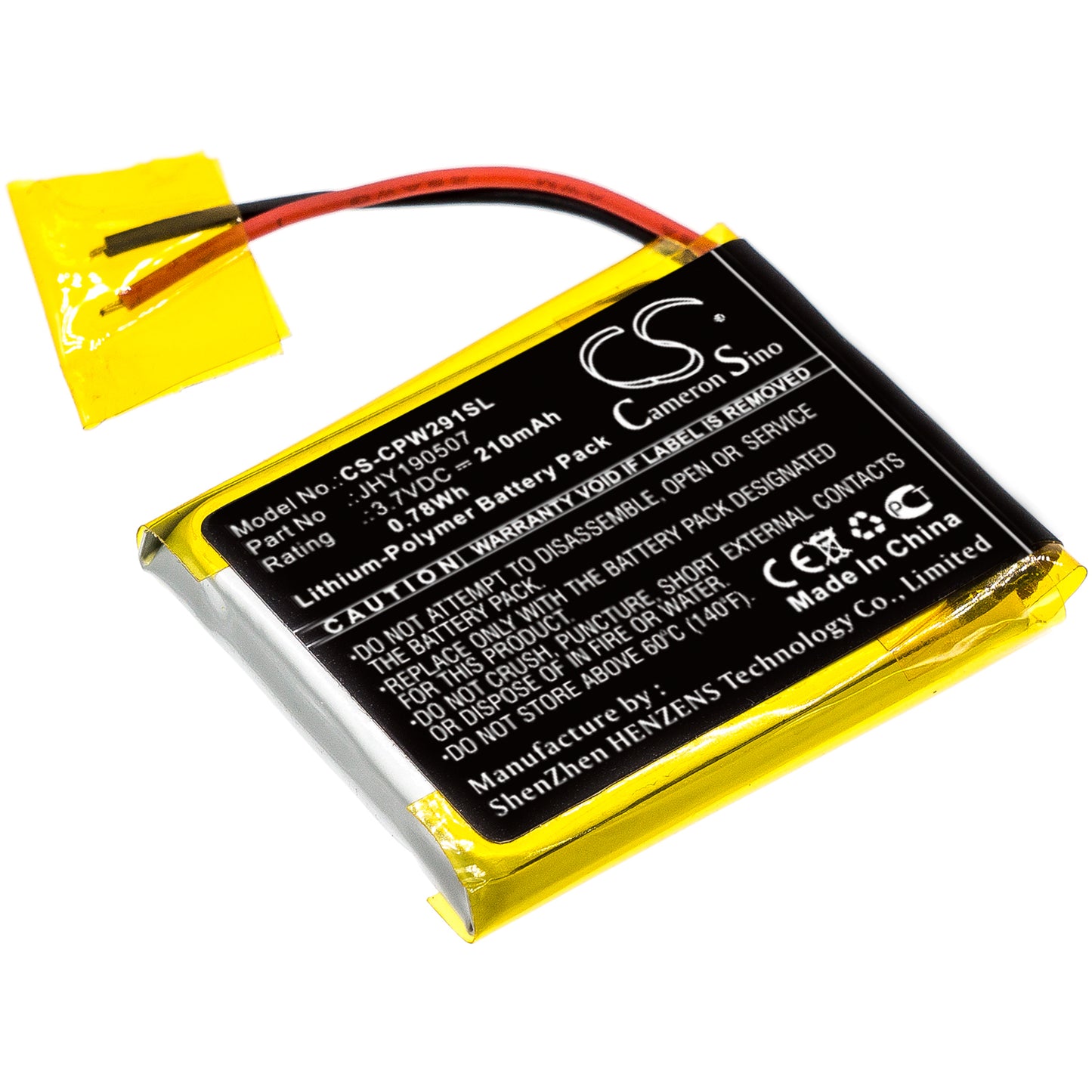 CS-CPW291SL Replacement Battery – Compatible with 2W901R-SS