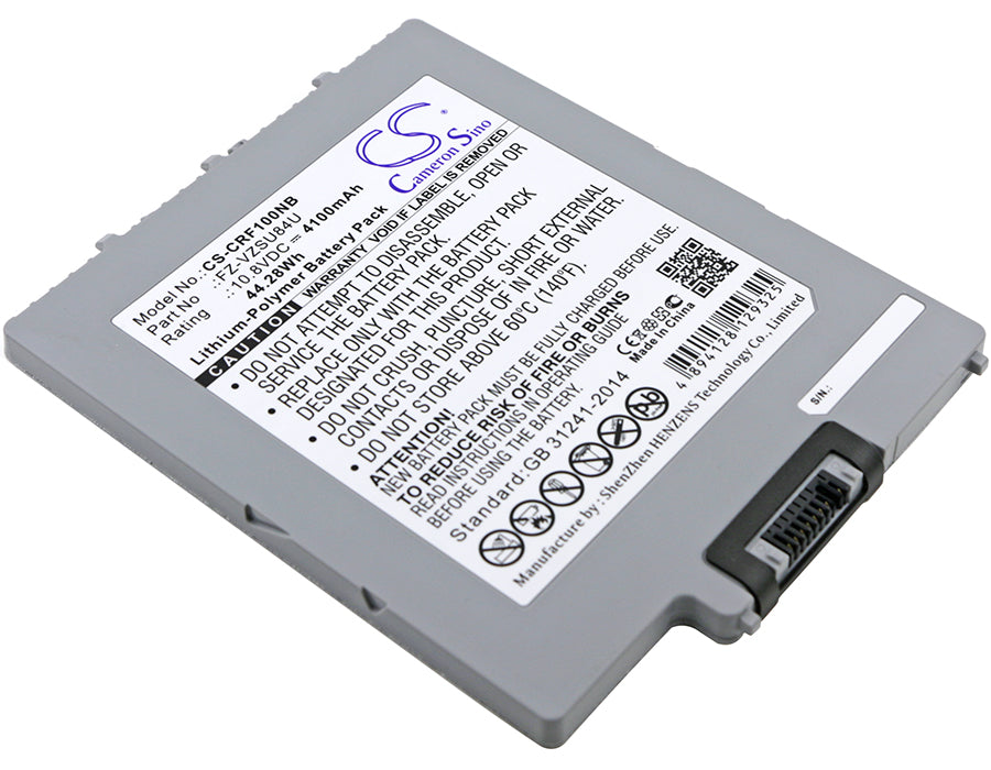 10.8V 4100mAh/44.28Wh Li-Polymer Notebook/Laptop Battery for Panasonic