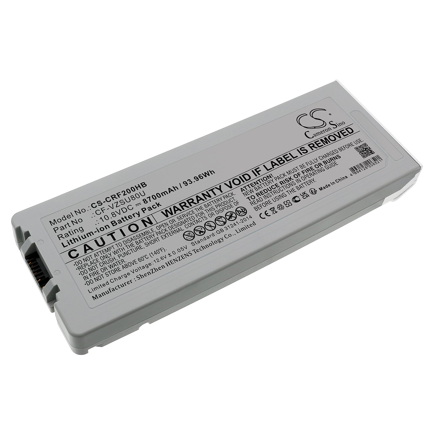 CS-CRF200HB Replacement Battery – Compatible with Toughbook CF-C2, Toughbook CF-C2 MK1