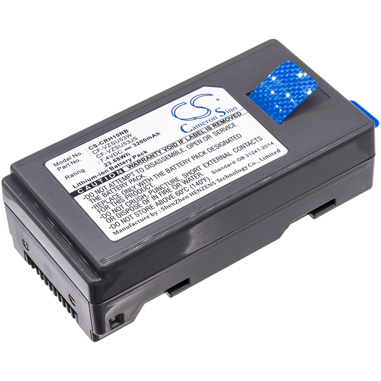 7.4V 3200mAh/23.68Wh Li-ion Notebook/Laptop Battery for Panasonic