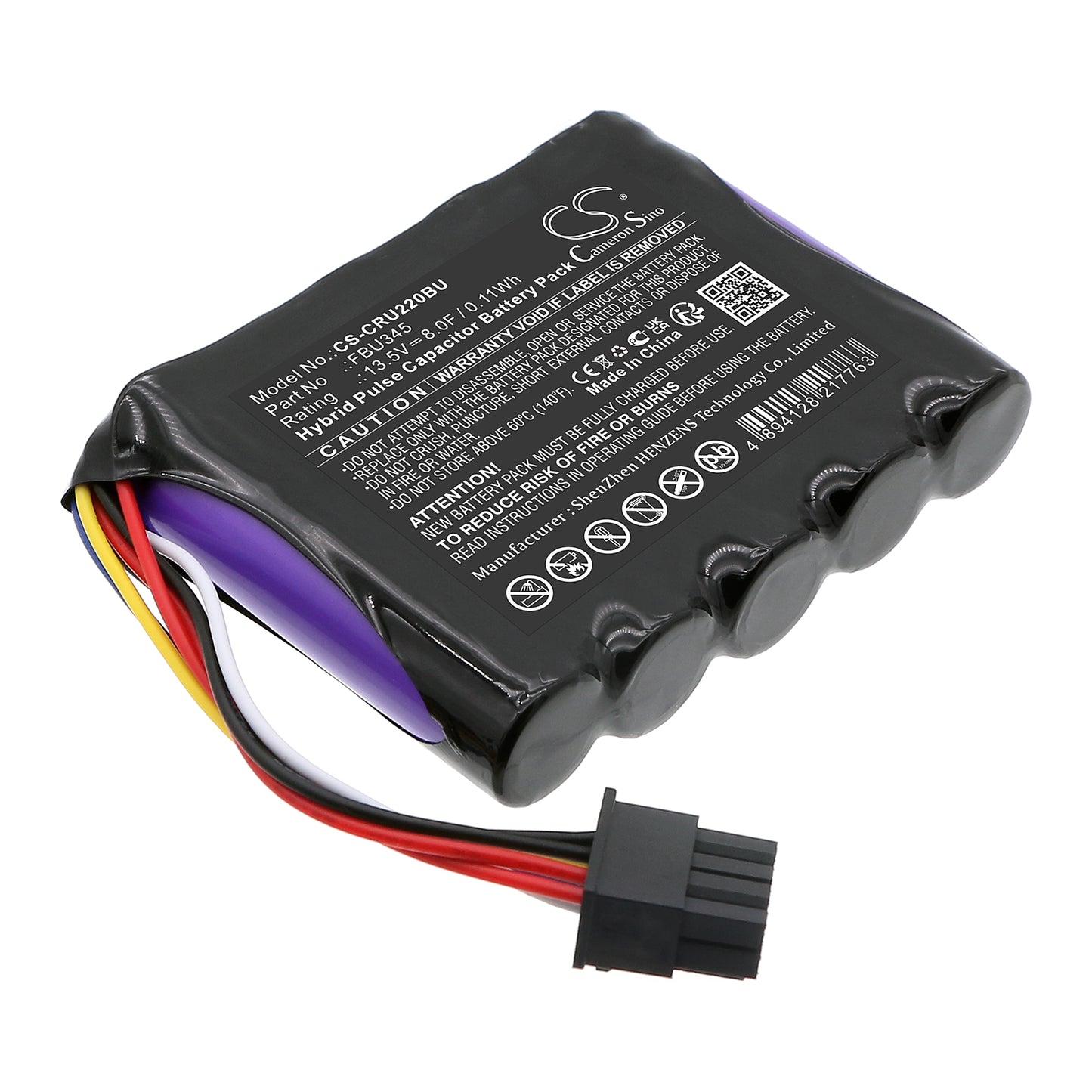 CS-CRU220BU Replacement Battery – Compatible with 9265CV, 9266CV, 9285CV-8E, MegaRAID 9266-8i, Rack MXA UCS C220 M3, UCS C220 M3, UCS C240 M3, UCS C250 M5, UCS-RAID-9266