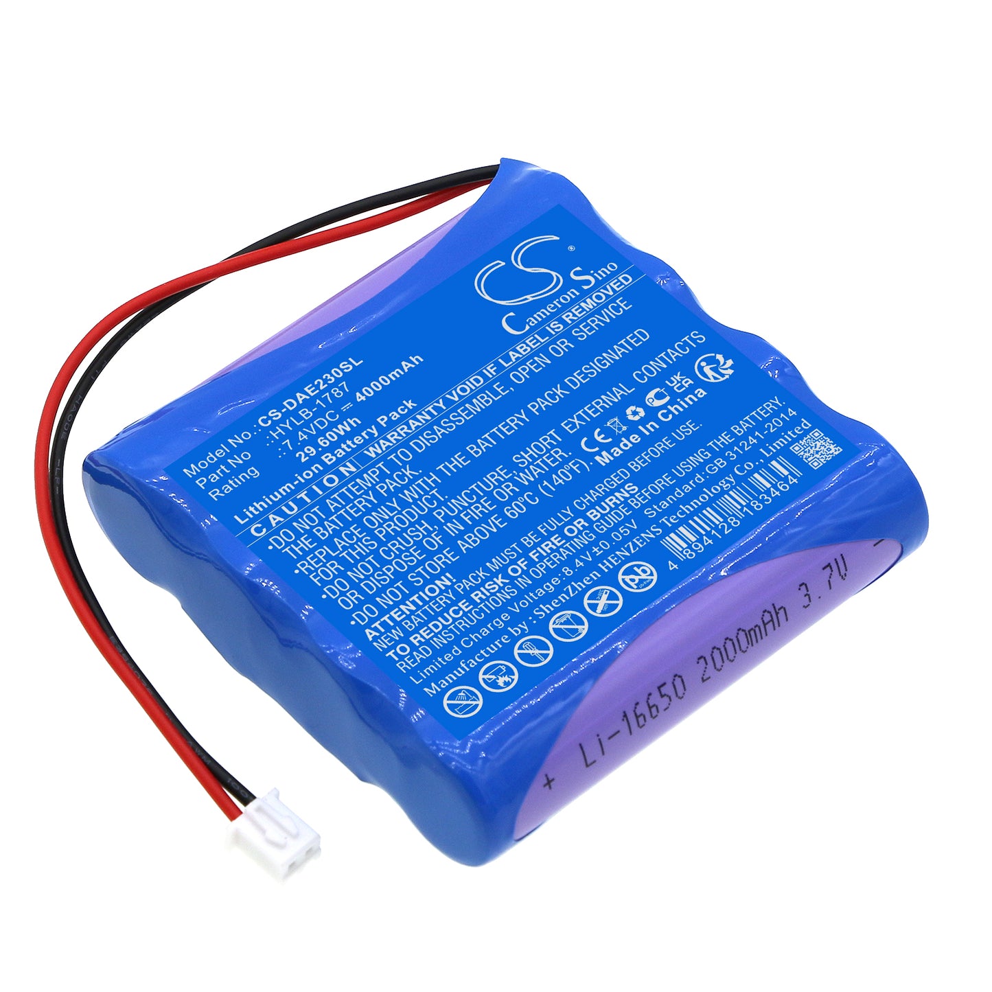 CS-DAE230SL Replacement Battery – Compatible with AE2300, AE2300H, AE2300L