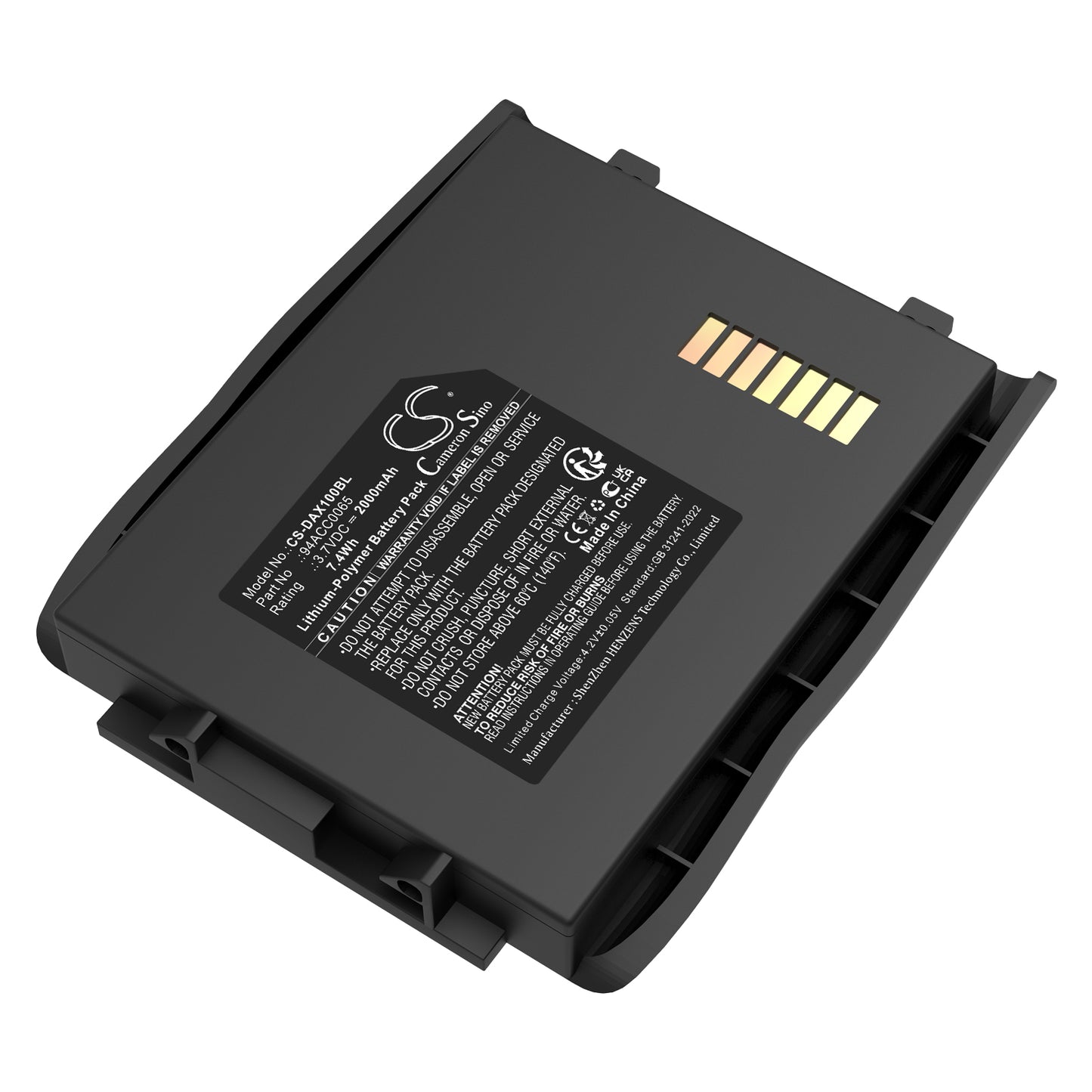 CS-DAX100BL Replacement Battery – Compatible with LYNX