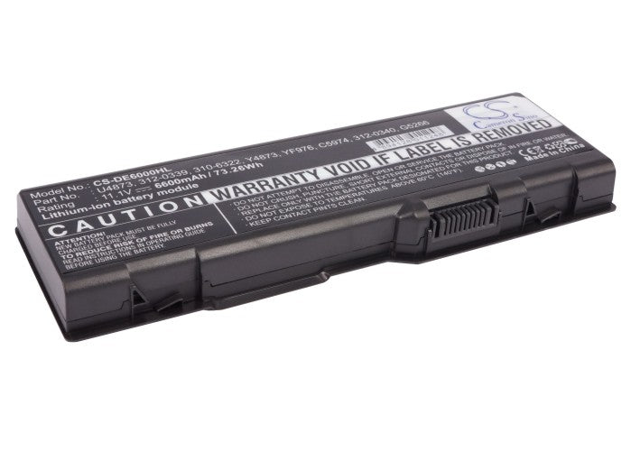 11.1V 6600mAh Li-ion Notebook/Laptop Battery for DELL