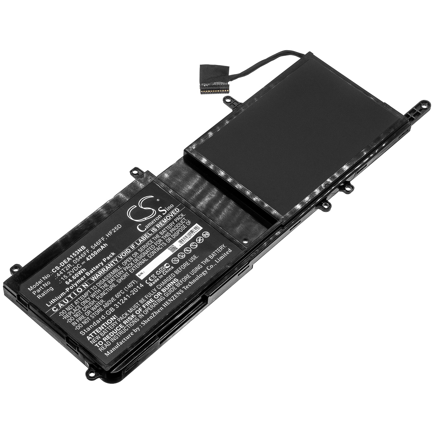 CS-DEA153NB Replacement Battery – Compatible with Alienware 15 R3 Max-Q, ALW15C-D2508S, ALW15C-D3508GS, ALW15C-D3508S