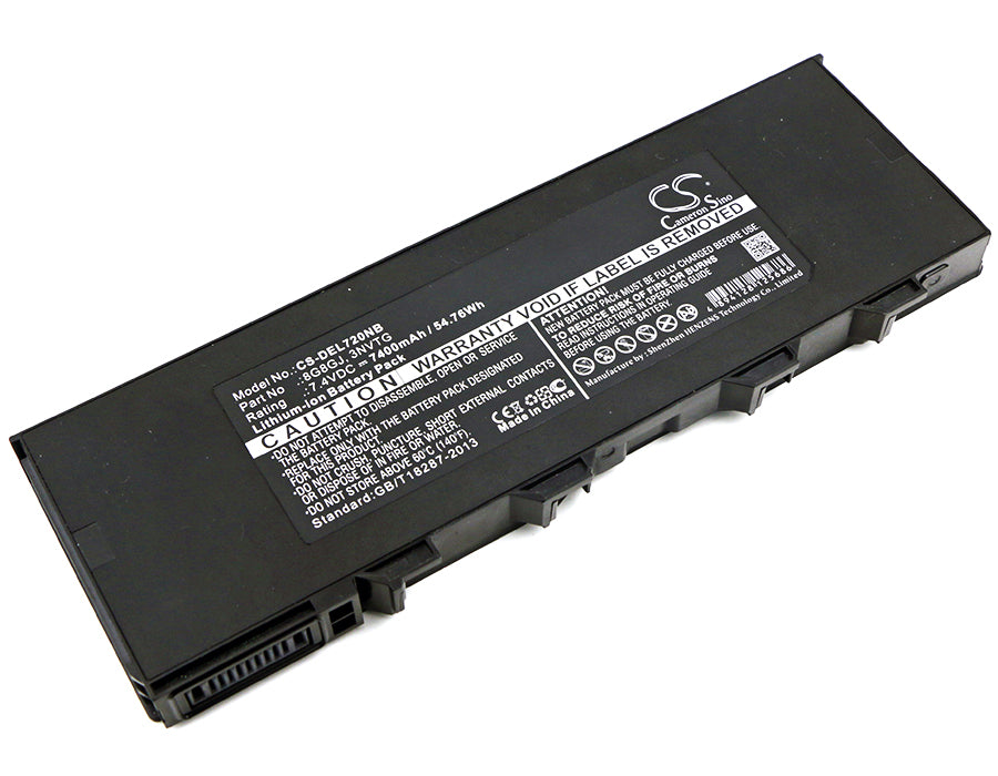 7.4V 7400mAh/54.76Wh Li-ion Notebook/Laptop Battery for DELL