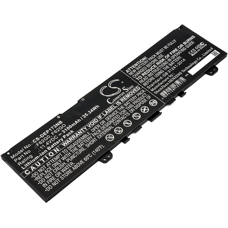 CS-DEP173NB Replacement Battery – Compatible with Ins 13-5370-D1305P, Ins 13-5370-D1505S, Ins 13-5370-D1605P, Ins 13-5370-D1605S, Ins 13-5370-D1625P, Ins 13-5370-D1625S, Ins 13-5370-D1725S, Ins 13-5370-D2605P, Ins 13-5370-D2605S, Ins 13-5370-D2625P, Ins 13-5370-D2625S, Ins 13-5370-D2725S, Ins 13-7370-D1505S, Ins 13-7370-D1601P, Ins 13-7370-D1601S, Ins 13-7370-D1605P, Ins 13-7370-D1605S, Ins 13-7370-D1701P, Ins 13-7370-D1701S, Ins 13-7370-D1705P, Ins 13-7370-D1705S, Ins 13-7370-D1805P, Ins