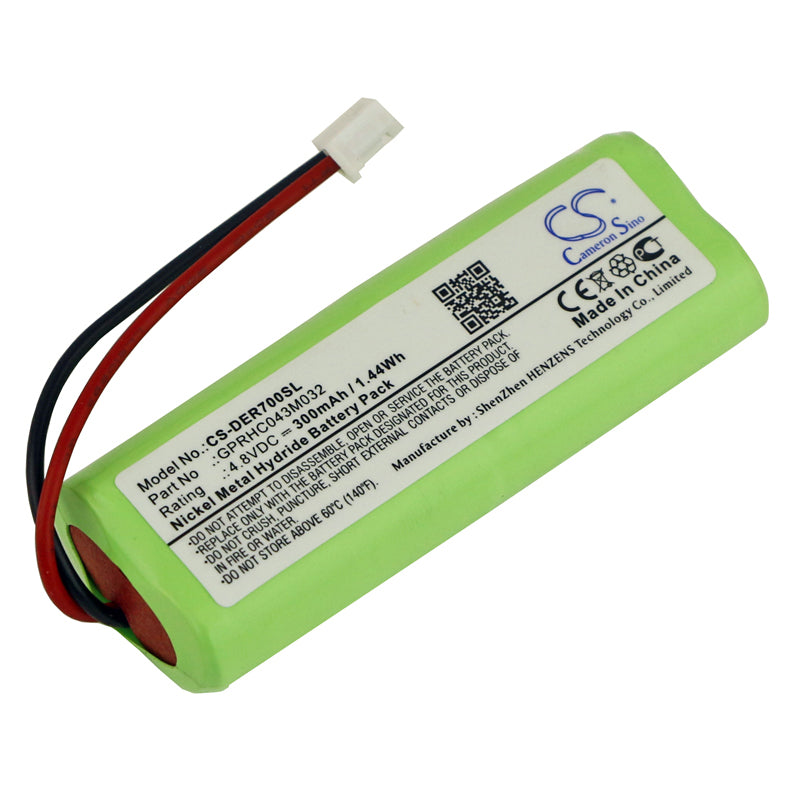 CS-DER700SL Replacement Battery – Compatible with 1200A Receiver, 1200TS Receiver, 1202AReceiver, 1202TS Receiver, 700A Receiver, 702A Receiver, 800A Receiver, 800TS Receiver, 802A Receiver, 802TS Receiver