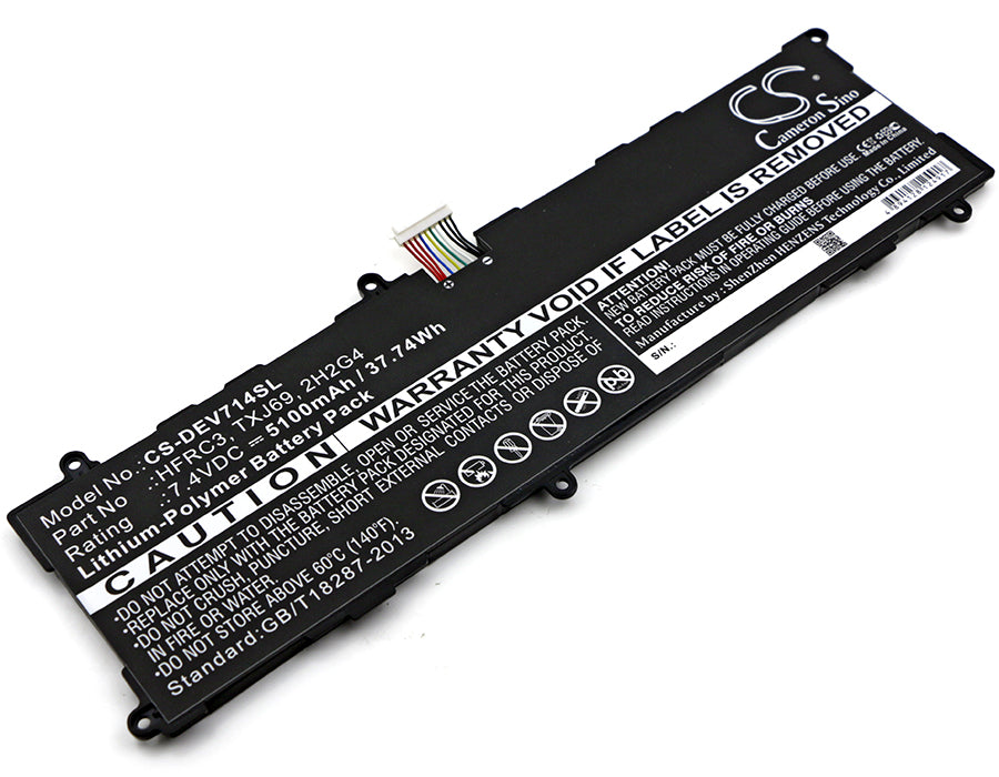 CS-DEV714SL Replacement Battery – Compatible with Venue 11 Pro 7140, Venue 11 Pro 7140 Tablet, Venue Pro 7140