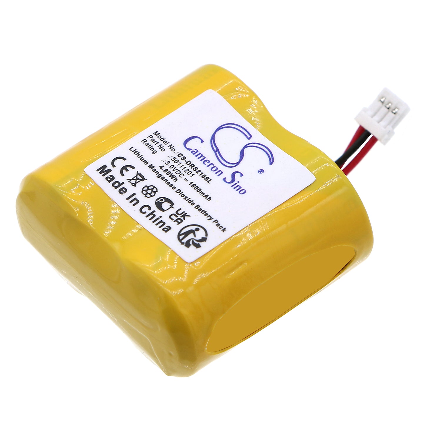 CS-DRS216SL Replacement Battery – Compatible with DOM ELS Pro, ELS Guardian, ELS Guardian S, ELS Pro, ENiQ, ENiQ Guardian, ENiQ Guardian S, ENIQ Pro, Guardian, Half Cylinder, Padlock, Tapkey Smart Lock, XS Pro Zylinder, XS-Pro-Zylinder