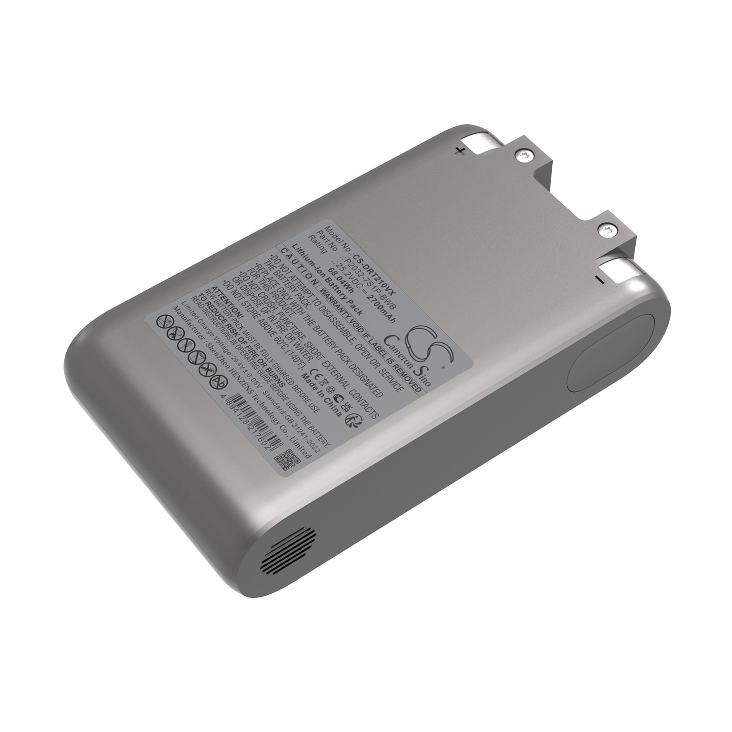 CS-DRT210VX Replacement Battery – Compatible with T20 Pro, T20 Pro Cordless Vacuum Cleane