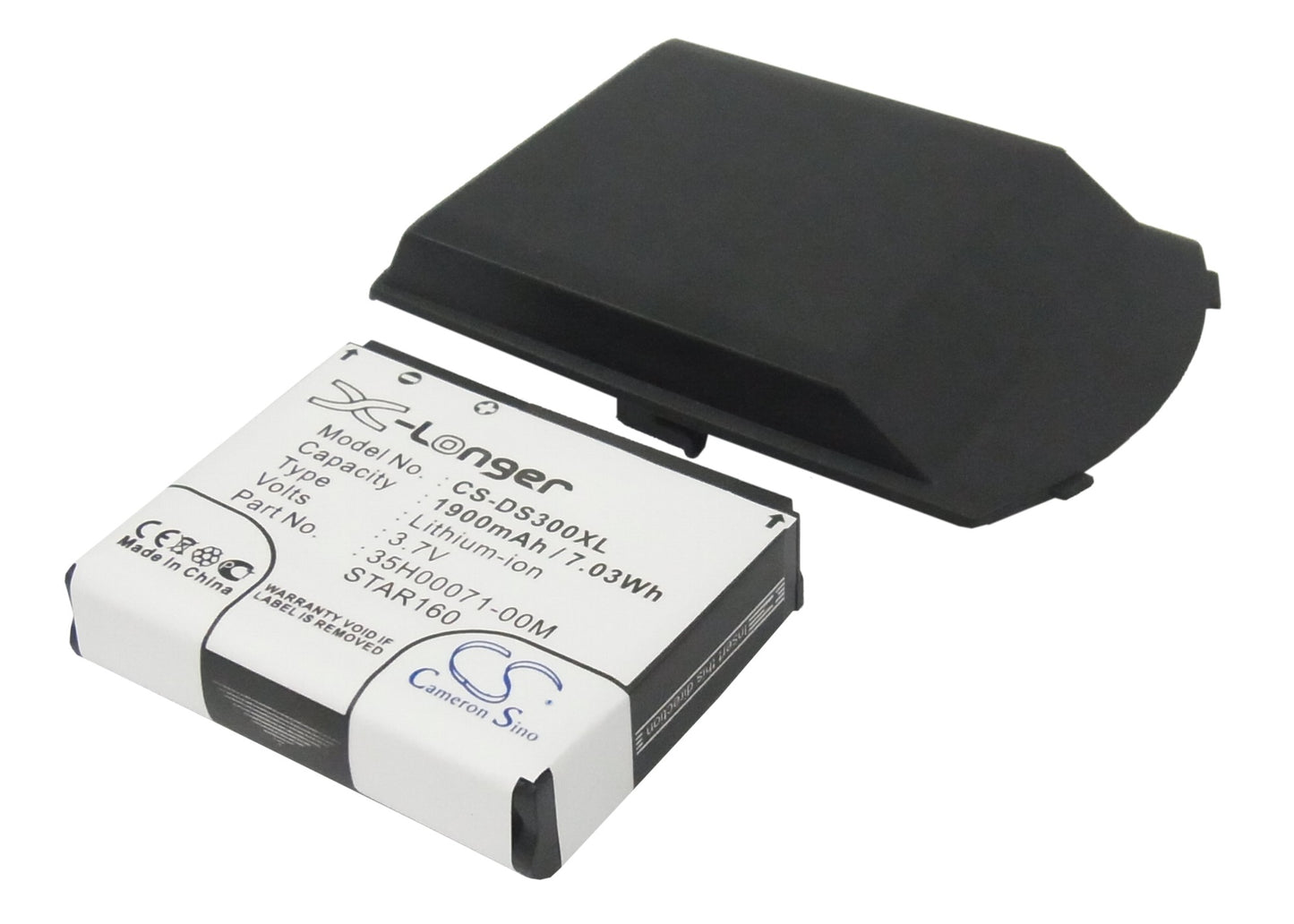 3.7V 1900mAh/7.03Wh Li-ion Mobile/SmartPhone Battery for Qtek