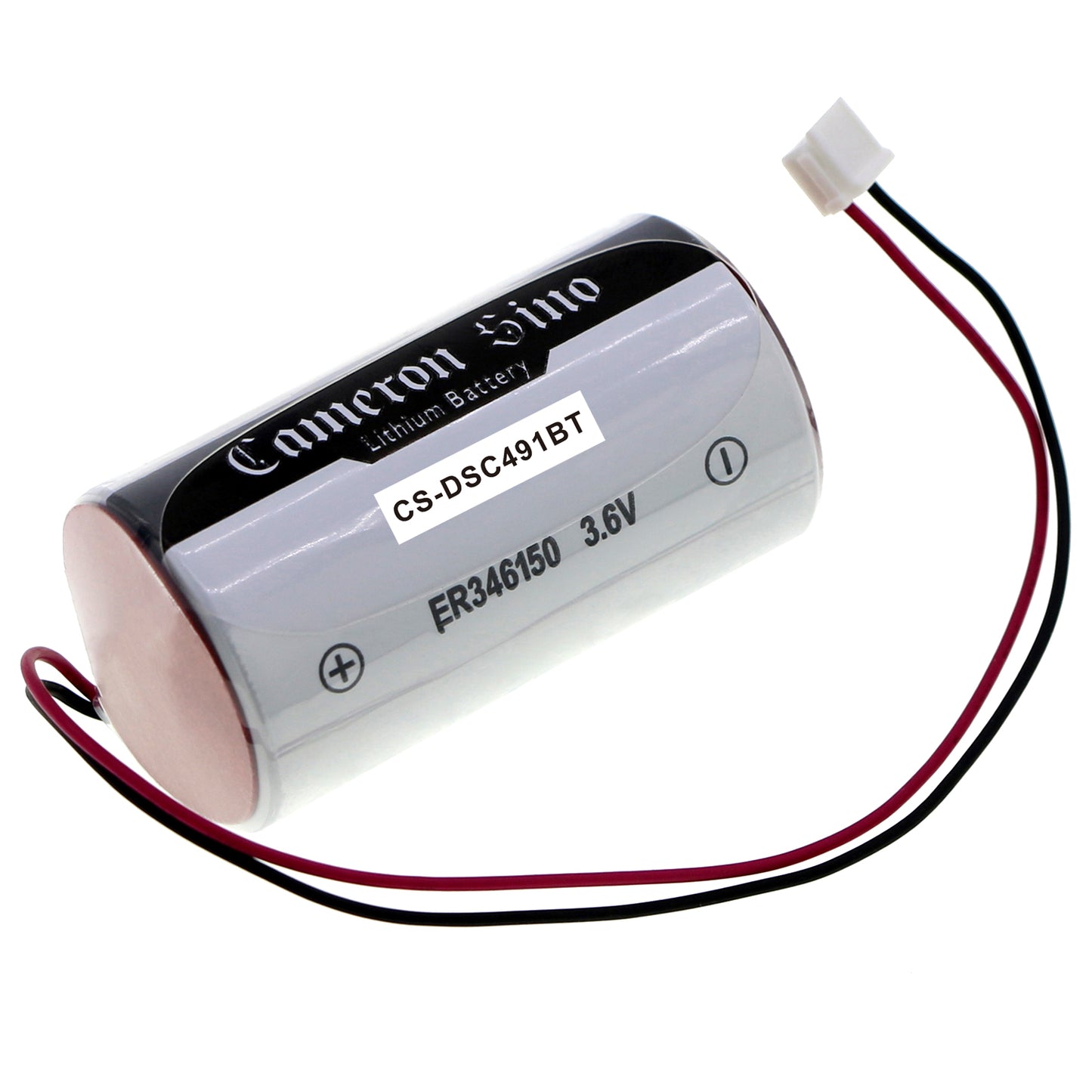 CS-DSC491BT Replacement Battery – Compatible with 2 way Wireless external siren, Impassa wireless siren, WT4911, WT4911B, WT4911Bm, WT4911R, WT4911R Wireless Outdoor Sire, WT8911