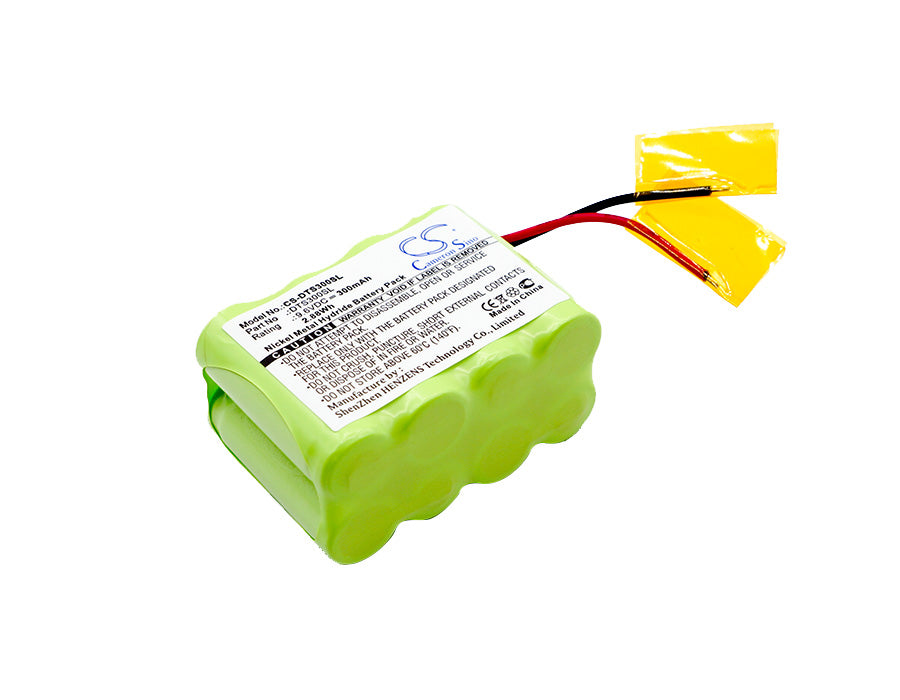 9.6V 300mAh/2.88Wh Ni-MH Dog Collar Battery for DT Systems