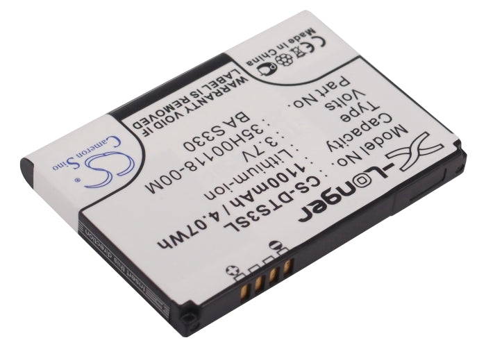 3.7V 1100mAh/4.07Wh Li-ion Mobile/SmartPhone Battery for O2