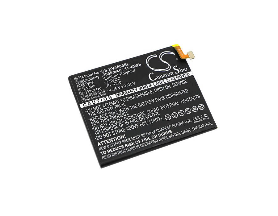 3.8V 3000mAh/11.40Wh Li-Polymer Mobile/SmartPhone Battery for DOOV