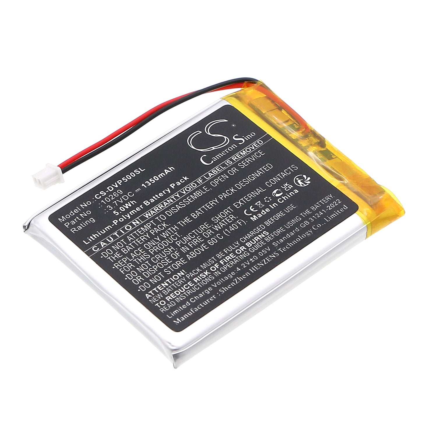CS-DVP500SL Replacement Battery – Compatible with DAB Pocket Radio 5