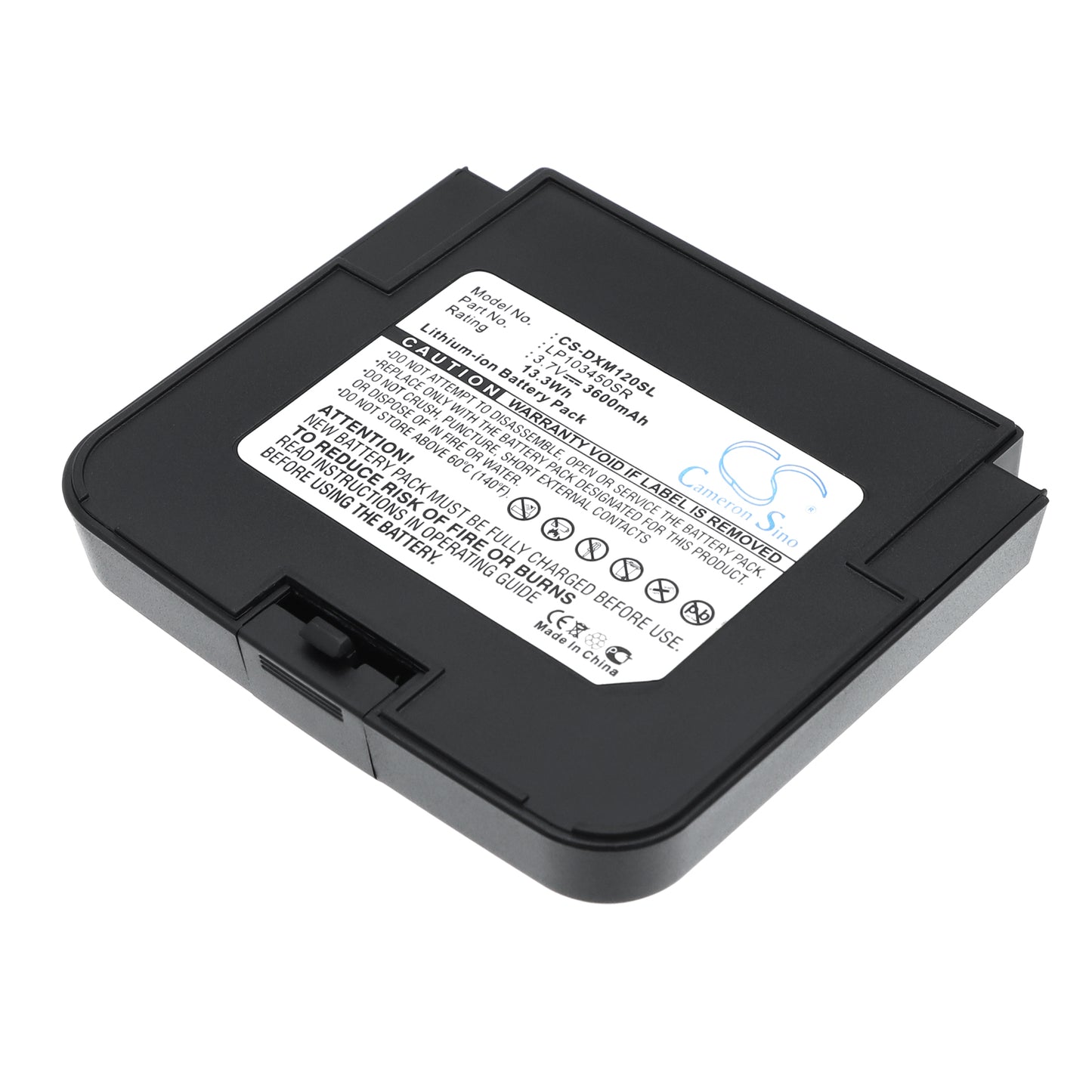 3.7V 3600mAh Li-ion MP3/MP4/PMP Battery for Delphi