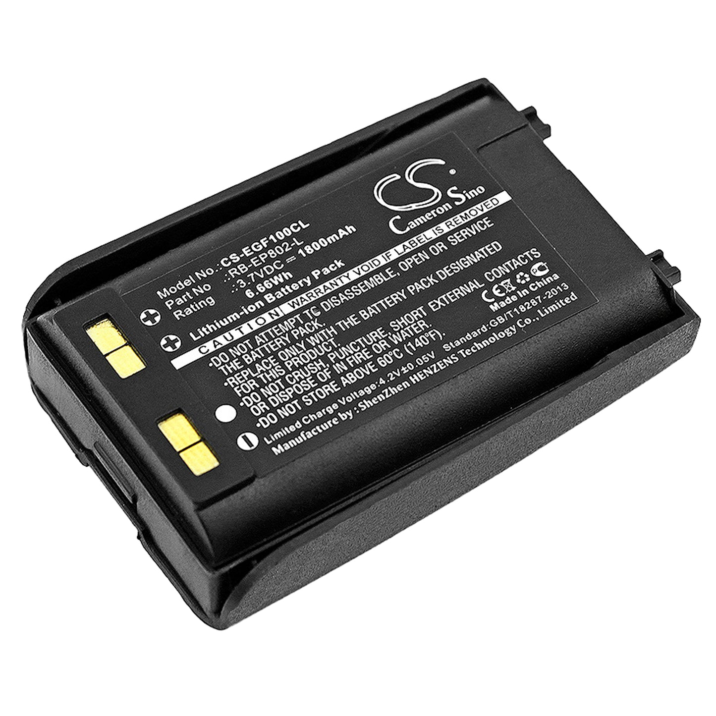 CS-EGF100CL Replacement Battery – Compatible with EP-801, FreeStyl 1, FreeStyl 1 HC, FreeStyl 2