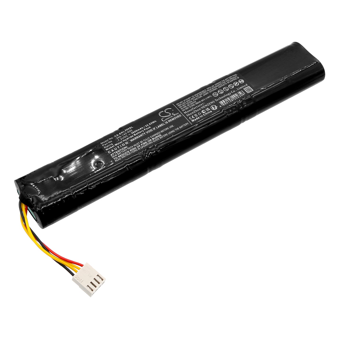 CS-EKL200SL Replacement Battery – Compatible with ECFL 30, EDCT 20, EIT 10, ELQ 2+, ELQ 30, ELQ 30A+, ELQ 35, ESA 10, ET 91, ET 92