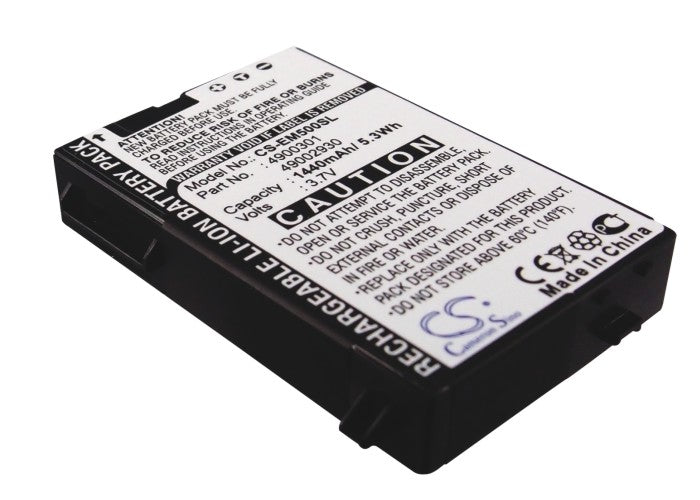 3.7V 1440mAh/5.3Wh Li-ion Mobile/SmartPhone Battery for E-TEN