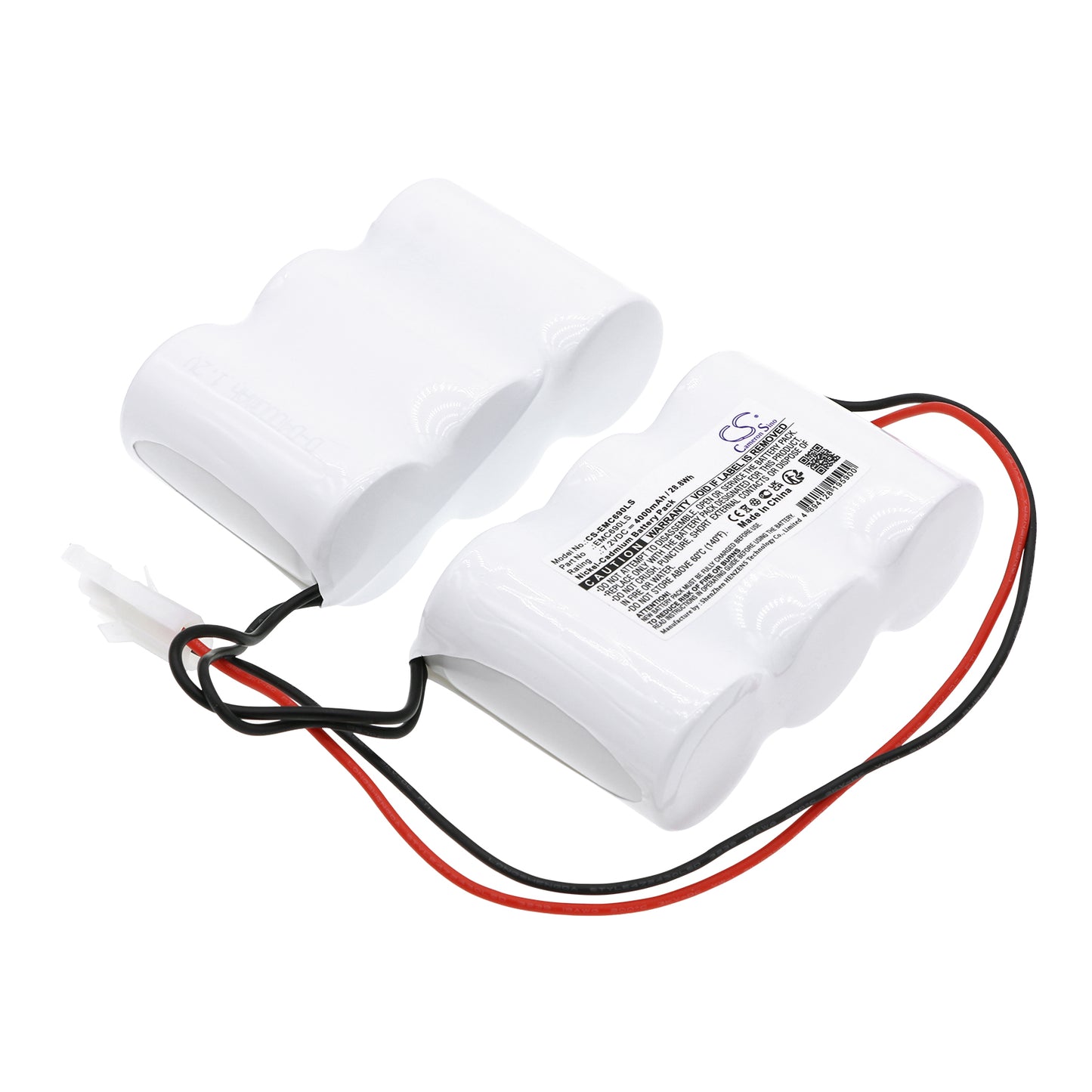 CS-EMC690LS Replacement Battery – Ni-CD 7.2 4000mAh / 28.8Wh