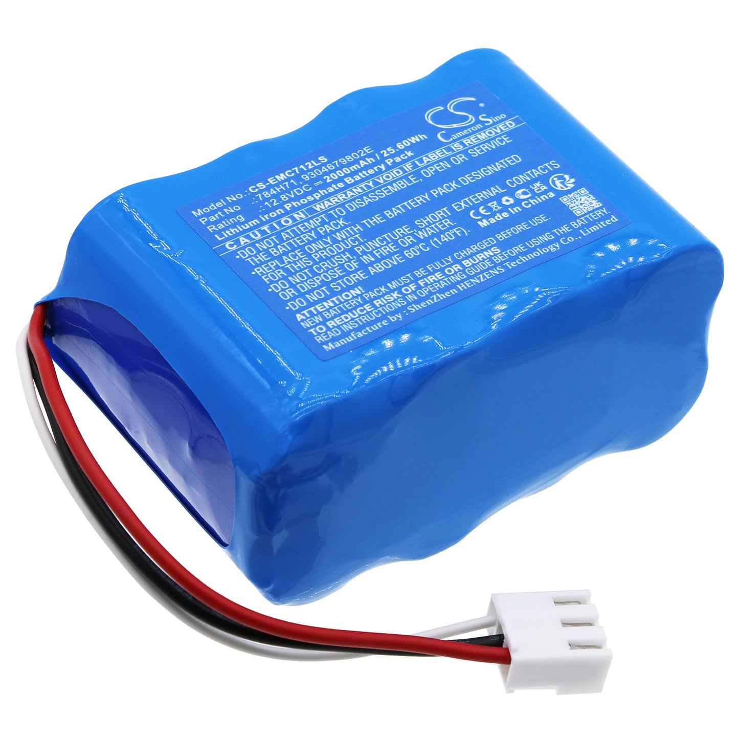 CS-EMC712LS Replacement Battery – Compatible with EVCH12