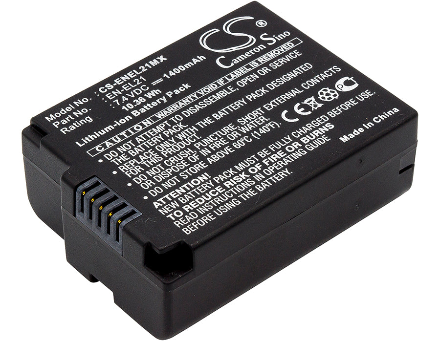 7.4V 1400mAh/10.36Wh Li-ion Camera Battery for Nikon