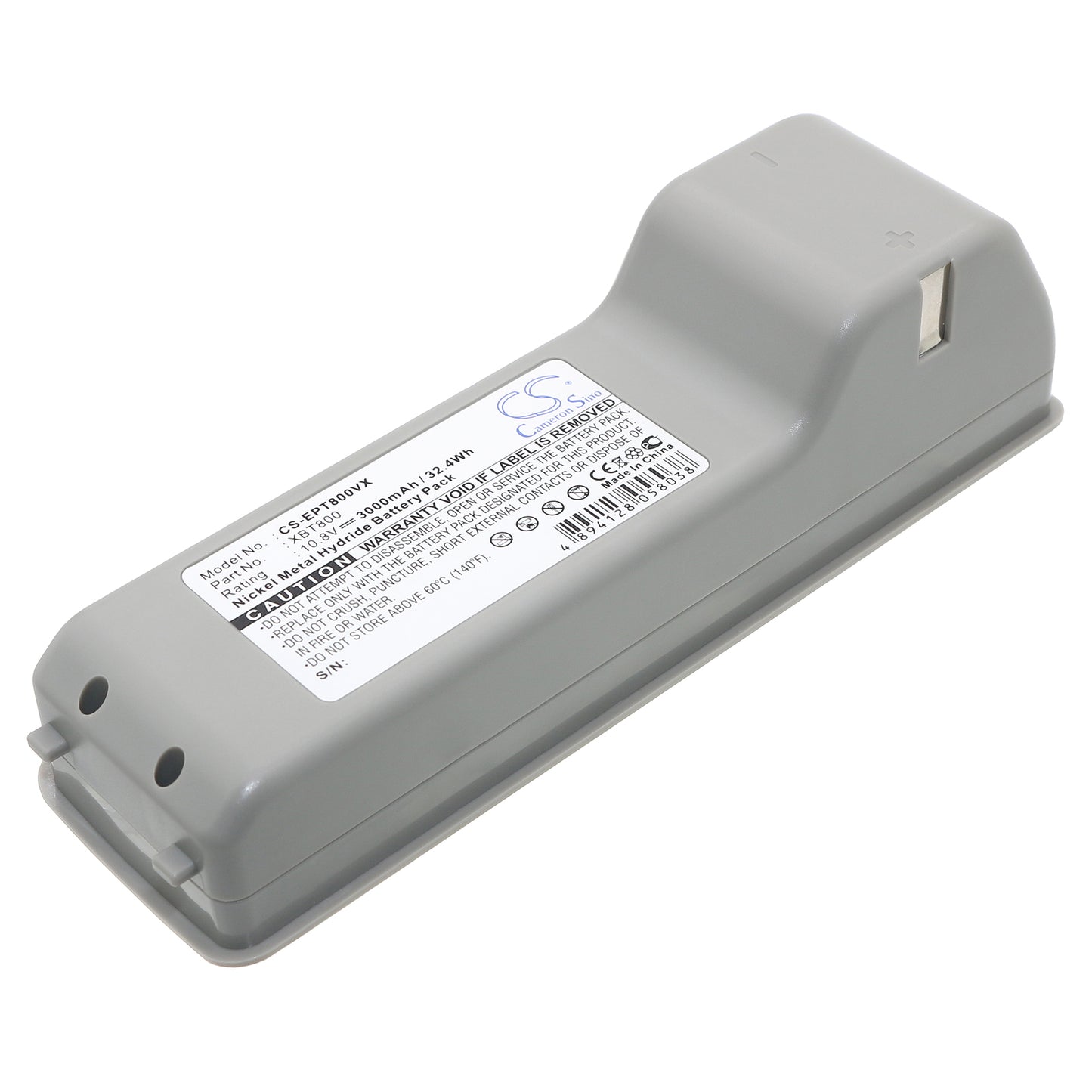 10.8V 3000mAh/32.40Wh Ni-MH Vacuum Battery for Shark