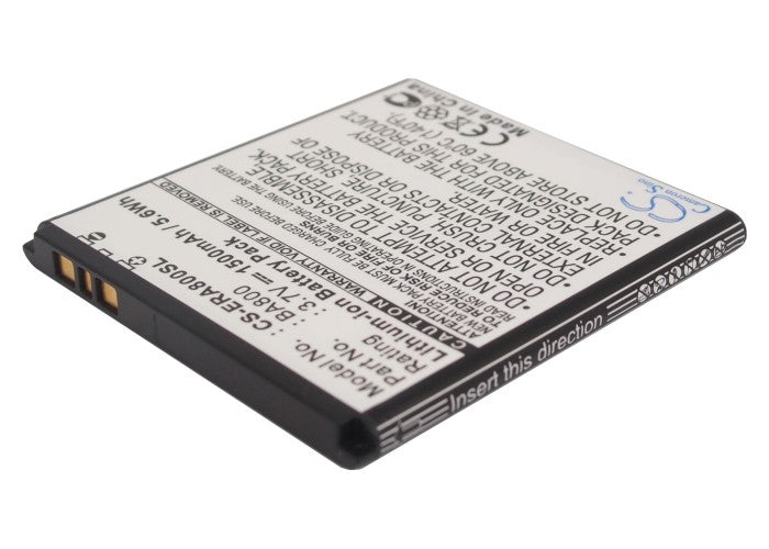 3.7V 1500mAh/5.55Wh Li-ion Mobile/SmartPhone Battery for Sony Ericsson