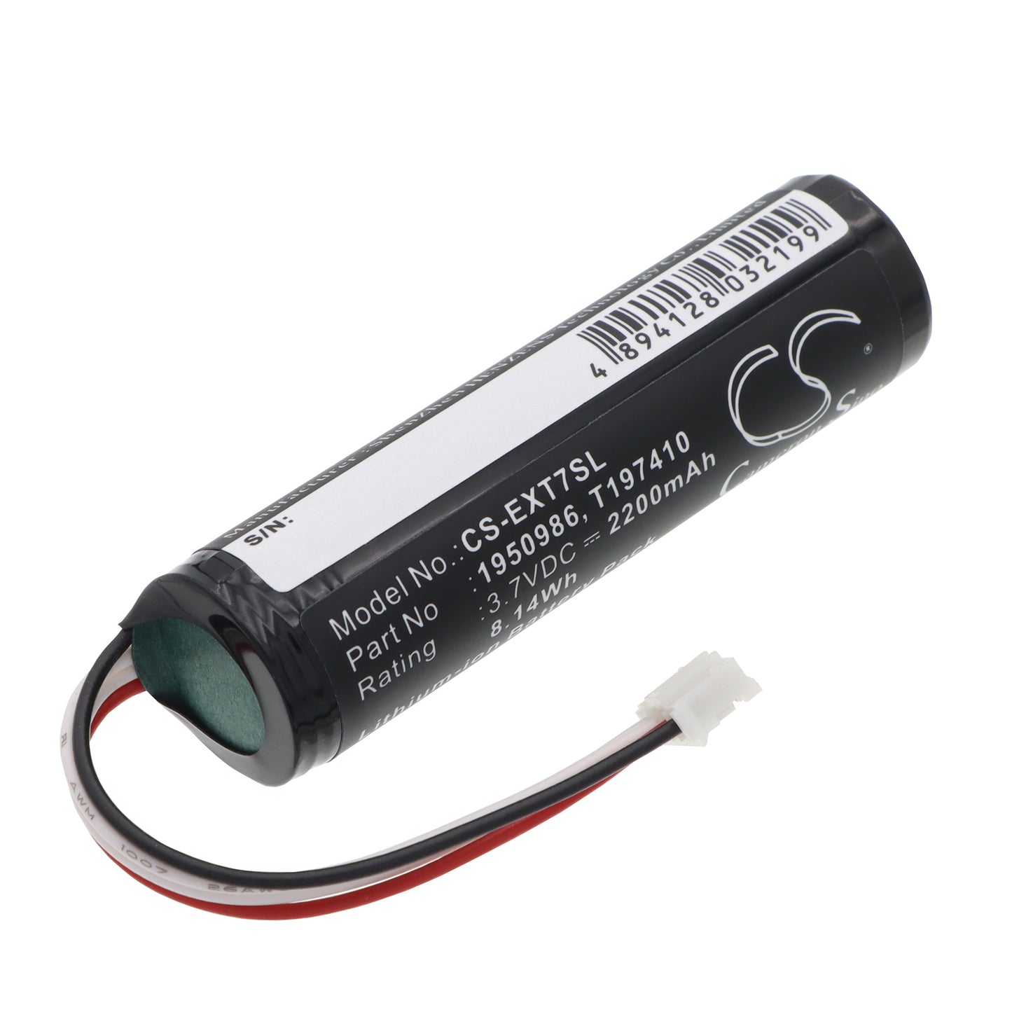 3.7V 2200mAh/8.14Wh Li-ion Thermal Camera Battery for Extech