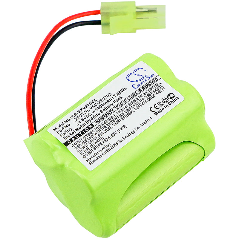 4.8V 1600mAh/7.68Wh Ni-MH Vacuum Battery for Shark