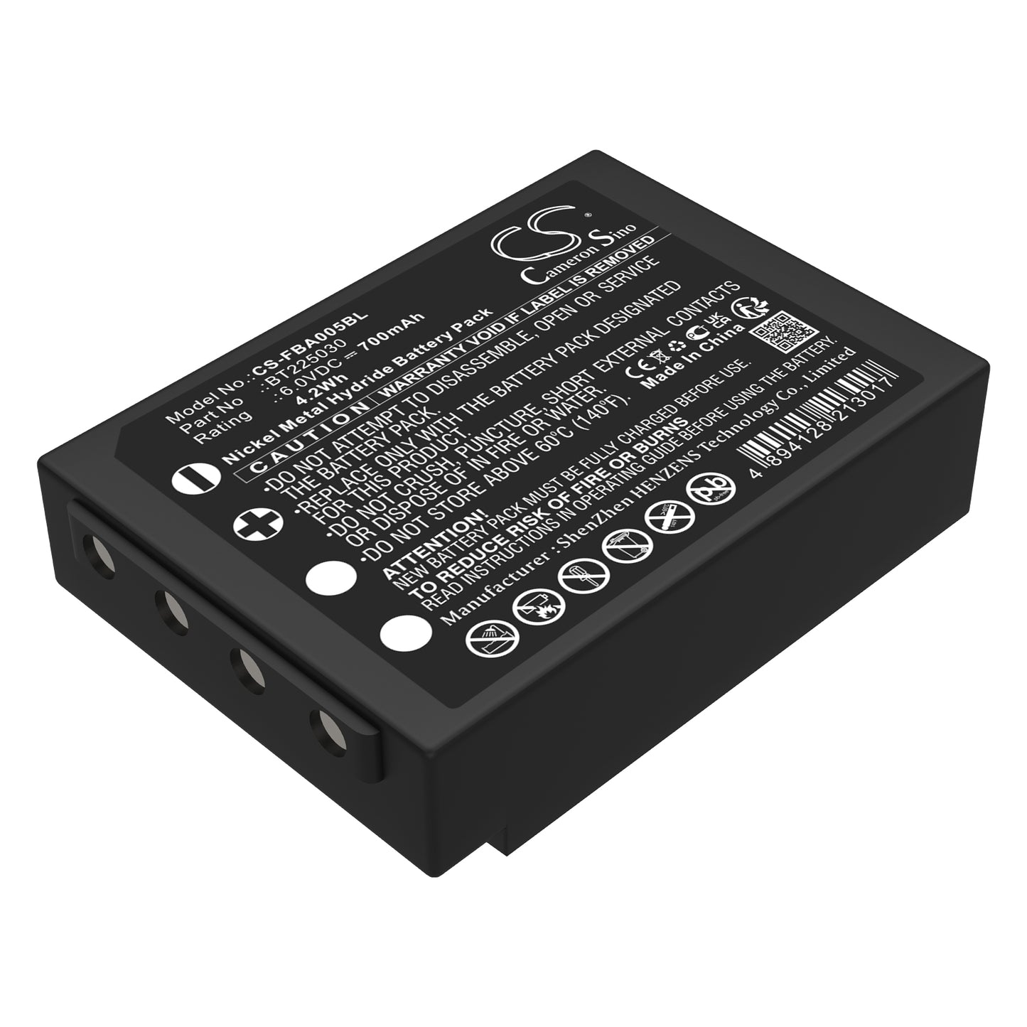 CS-FBA005BL Replacement Battery – Compatible with Funkfernsteuerung Tele Teach T, TTB 05