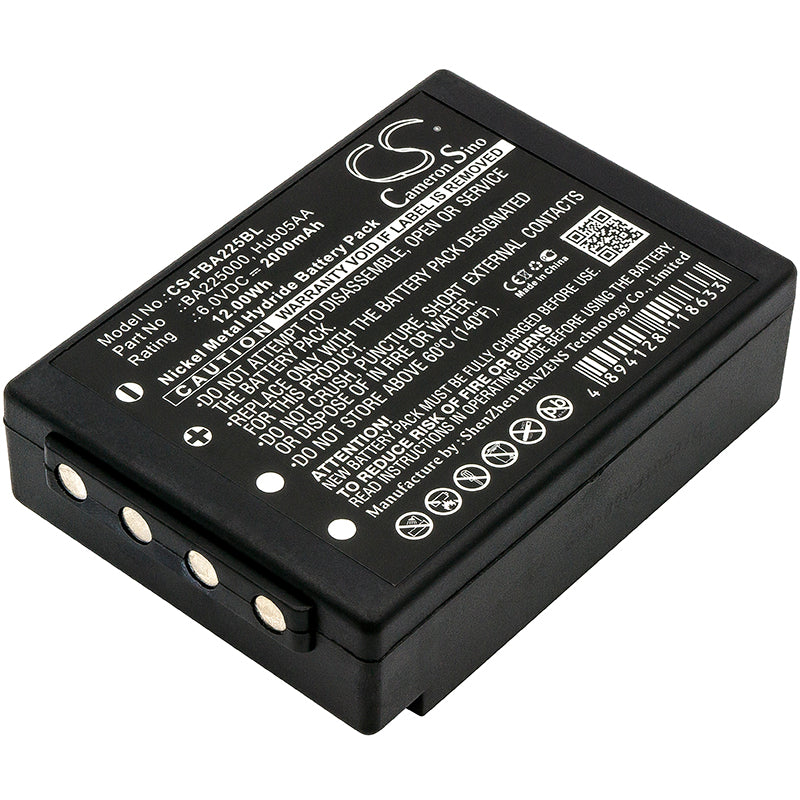 6V 2000mAh/12.00Wh Ni-MH Crane Remote Control Battery for HBC