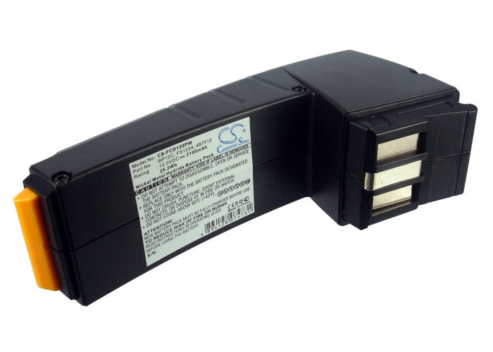 12V 2100mAh/25.2Wh Ni-MH Power Tools Battery for Festool