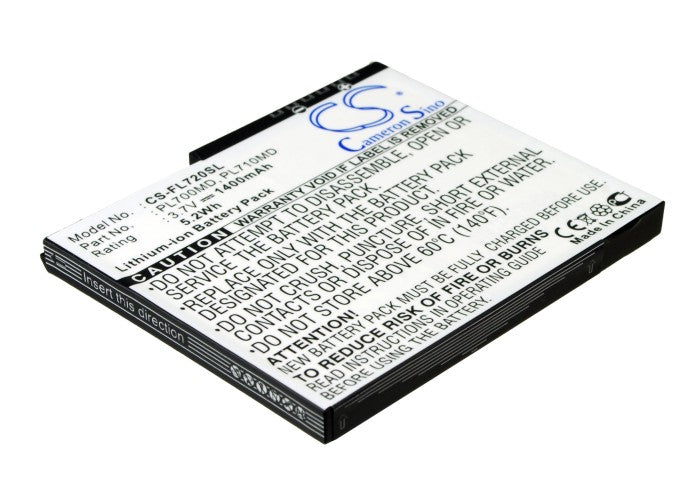 3.7V 1400mAh Li-ion PDA/Pocket PC Battery for Fujitsu